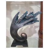 Breaking Waves Table Sculpture