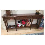 Hooker Furniture Grandover Three Drawer Console