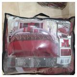 Queen Size Red Bed in a Bag