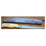 Hand Make Knife and Case