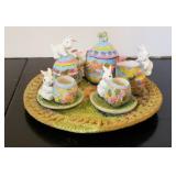 Easter Themed Mini Tea Set