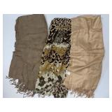 (3) Scarves