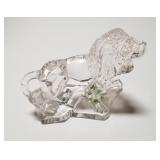 Crystal Lion Figurine