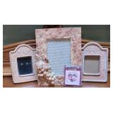 (3) Pink Frames and Magnent