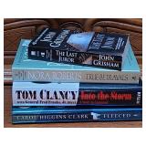 (4) Novels- Tom Clancy, John Grisham, and More