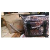 (2) Insulated Camo Cooler Bags