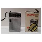 Vintage GE AM/FM Portable Radio