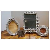 Lot Of 4 Silver Frames