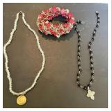 (2) Necklace & Bracelet