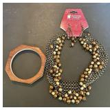 Charming Charlie Necklace & Bangle