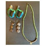 Necklace & Earrings