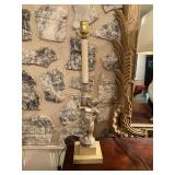 26in. Cherub Base Lamp, No Shade