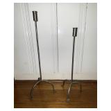 (2) Candle Stick Holders