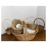 Wicker Basket Lot