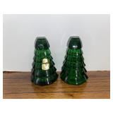 Green Tree Salt & Pepper Shakers