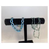 Blue Fashion Necklaces