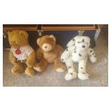 (3) Stuffed Animals