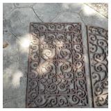27x17.5in Cast Iron Mat