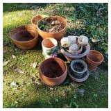 Assorted Small Pots