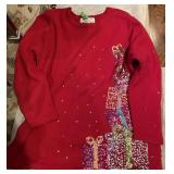 Red Christmas Sweater (1X)