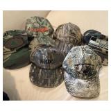 (6) Camouflage Caps