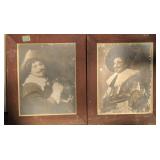 (2) Framed Gentlemen