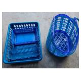 Assorted Plastic Organizers