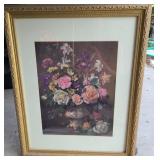 Framed Floral Art