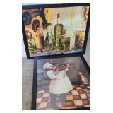 (2) Kitchen Art