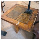 Stone Tile End Table