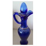 Small Blue Decanter