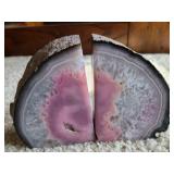 (2) Pink Geodes