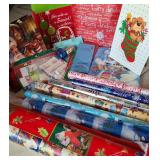 Huge Lot of Christmas Wrap