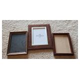 (3) Dark Brown Frames