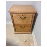 2 Drawer Wood Fiing Cabinent