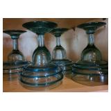 (4) Margarita Glasses