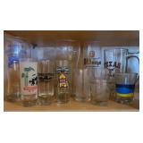 (7 Shot Glasses and 4 More Glasses