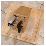 (2) Cutting Boards and Butcher Block