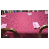 (2) Formal Tablecloths and 6 Napkins