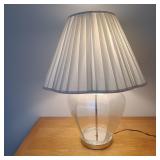 25in Clear Glass Lamp 25in Clear Glass Lamp