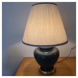 Vintage 28in Blue Lamp Vintage 28in Blue Lamp