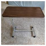 Bedside Tray Table on Wheels Bedside Tray Table on Wheels