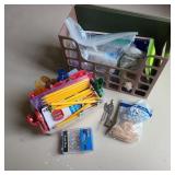 File Organizer & Assorted Office Supplies File Organizer & Assorted Office Supplies