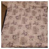 Roll of Floral Fabric Roll of Floral Fabric