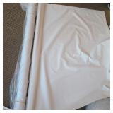 (2) Rolls of White Fabric Liner (2) Rolls of White Fabric Liner