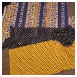 Sulpice Scrap Fabric, Sunflowers & Bright Colors Sulpice Scrap Fabric, Sunflowers & Bright Colors