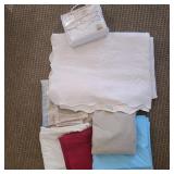 King Size Sheets, Pillow Sham, and Bed Spread King Size Sheets, Pillow Sham, and Bed Spread