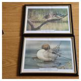 (2) 9.5x12 Framed Duck Prints (2) 9.5x12 Framed Duck Prints