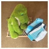 Giant Dino, Pet Gate & Pee Pads Giant Dino, Pet Gate & Pee Pads