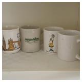 (4) Coffee Mugs (4) Coffee Mugs